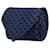 Salvatore Ferragamo Embroidered Squares Silk Tie Blue  ref.770198