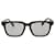 Brioni Sonnenbrille mit quadratischem Rahmen Schwarz  ref.770205