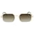 Brioni Round-FrameSonnenbrille Golden Metallisch  ref.770334