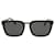 Brioni Sonnenbrille mit quadratischem Rahmen Schwarz  ref.770358