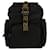 Versace Logo-Strap Backpack Black Leather  ref.770368