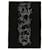 Écharpe à imprimé logo fil de fer barbelé Givenchy Noir  ref.770451