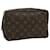 Louis Vuitton Monogram Trousse Toilette 23 Clutch Bag M47524 LV Auth 34877 Cloth  ref.770744