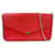 Louis Vuitton Felicie Rosso Pelle  ref.771426
