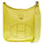 Hermès L’iconique et lumineux sac bandoulière Hermes Evelyne PM en cuir epsom jaune lime,  ref.771524