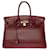 Hermès Impressionante bolsa Hermes Birkin 35 em couro vermelho H Epsom (Bordeaux)  ref.771528