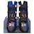 Chanel Botas de tornozelo com botões de pérola Preto Couro  ref.771575