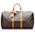 Louis Vuitton Monograma Marrom Keepall 50 Lona  ref.771634