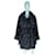 Chanel 2019 Manteau en tweed de piste d'automne Noir  ref.771638