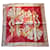 Cartier scarf Red Silk  ref.771968