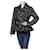 Jean Paul Gaultier Manteaux, Vêtements d'extérieur Coton Laine Lin Polyamide Noir Multicolore  ref.772067