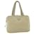 PRADA Hand Bag Nylon Cream Auth jk2988  ref.772073