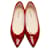 Repetto Brigitte Rot Leder  ref.772130