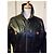 Jean Paul Gaultier GAULTIER JEAN PAUL JACKE JACKE PVC MARTINGALE ROTE NÄHTE S XL ODER T 46 Schwarz - Ansicht 7