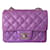 Timeless Chanel Bolsos de mano Púrpura Cuero  ref.772160