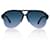 Stella Mc Cartney Falabella Aviator SC0030s lunettes de soleil 57/14 145 MM Acetate Noir  ref.772184