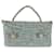 Autre Marque Vintage Green Woven Raffia Straw Handbag Bag  ref.772187
