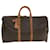 Louis Vuitton Keepall 50 Brown Cloth  ref.772292