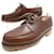 NEW JM WESTON SHOES 690 BROWN LEATHER BOATS 9E 43 43.5 LOAFERS SHOES  ref.772447