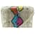 Yves Saint Laurent NEUF SAC A MAIN POCHETTE SAINT LAURENT KATE SMALL 490823 PYTHON HAND BAG Cuir Multicolore  ref.772504