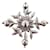 Other jewelry SAINT LAURENT BROOCH RUNWAY FLOWER BRASS AGED EFFECT 684253Y1500 brooch Silvery  ref.772518