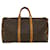 Louis Vuitton Keepall 50 Brown Cloth  ref.772641