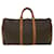 Louis Vuitton Keepall 50 Brown Cloth  ref.772859