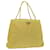 PRADA Hand Bag Nylon Yellow Auth ti756  ref.773012