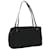 FENDI Zucca Canvas Shoulder Bag Black Auth rd4263  ref.773029