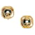 Boucles d'oreilles à clip Chanel CC Doré  ref.773226