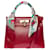 Borsa Hermès Kelly eccezionale 28 tracolla restituita in pelle box rossa H (bordò), Rosso  ref.773243