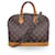 Louis Vuitton Sac Alma en toile monogramme marron vintage avec bandoulière  ref.773278