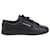 Autre Marque Saint Laurent Andy Low Top Sneakers in Black Leather   ref.773289
