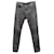Jeans skinny Saint Laurent in denim di cotone grigio  ref.773332