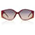 Christian Dior vintage sunglasses 2348 10 Brown Red 60-15 130 MM Acetate  ref.773345