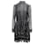Michael Kors Robe courte en dentelle ornée de cristaux en polyester noir  ref.773349