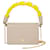 Burberry Mini Shoulder Bag Jessie in Multicolor Calf Grained Leather White Cream  ref.773792