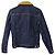 Giubbotto Sandro in Denim con collo shearling in cotone blu - vista 2