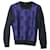 Alexander McQueen Skull Sweatshirt in Blue Cotton  ref.773855