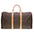 Louis Vuitton Keepall 50 Brown Cloth  ref.773953