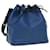 LOUIS VUITTON Epi Petit Noe Shoulder Bag Bicolor Black Blue M44152 auth 34606 Leather  ref.774220