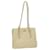 PRADA Chain Shoulder Bag Nylon Beige Auth ac1622  ref.774256