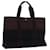 Hermès HERMES Fourre Tout GM Tote Bag Canvas Black Auth lt701 Cloth  ref.774346