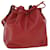 LOUIS VUITTON Epi Petit Noe Shoulder Bag Red M44107 LV Auth 34598 Leather  ref.774498