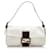 Fendi Canvas Baguette Bag White Cloth  ref.774551