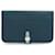 Hermès DOGON Wallet Blue Pony-style calfskin  ref.774565