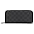 Louis Vuitton Damier Graphit Vertikal Zippy Schwarz  ref.774576