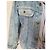 Autre Marque Blaue LEE Jeansjacke mit Print - Ansicht 3