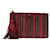 Pochette Anya Hindmarch à rayures rouges  ref.774989