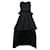 Rot Valentino The Black Tag Kleid aus schwarzem Polyester  ref.775033
